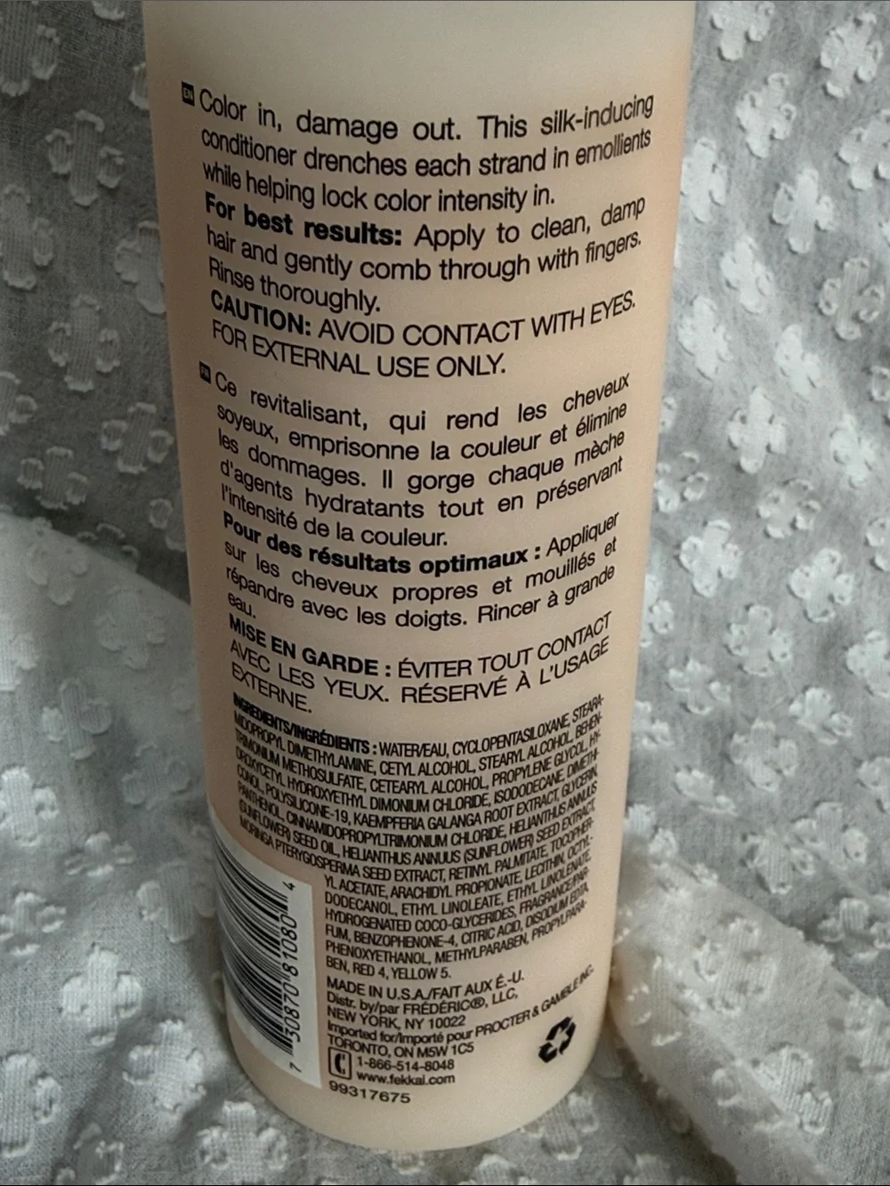 Fekkai Advanced Salon Technician Color Care Galanga Root Shampoo/ Conditioner